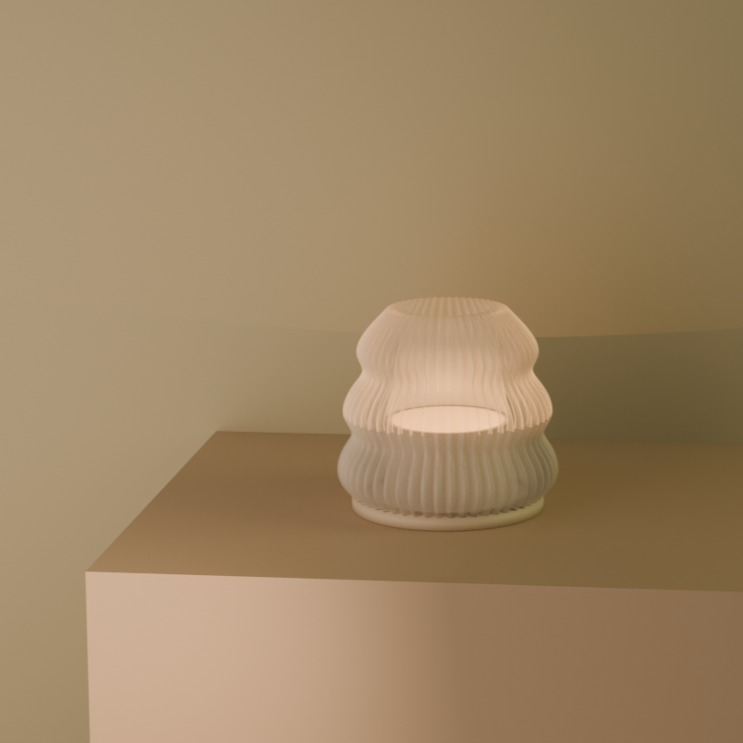 Fir Candle Holder