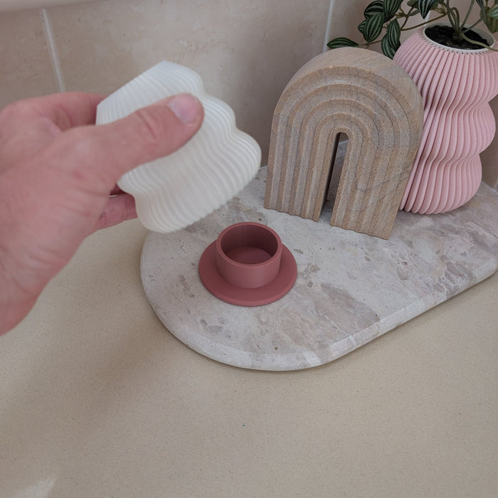 Fir Candle Holder