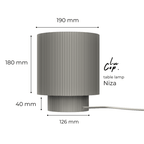 Niza Table Lamp - Vessela