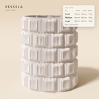 Klava Vase — size guide: width, height & weight