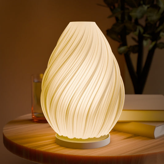 Spiral Flame Lamp