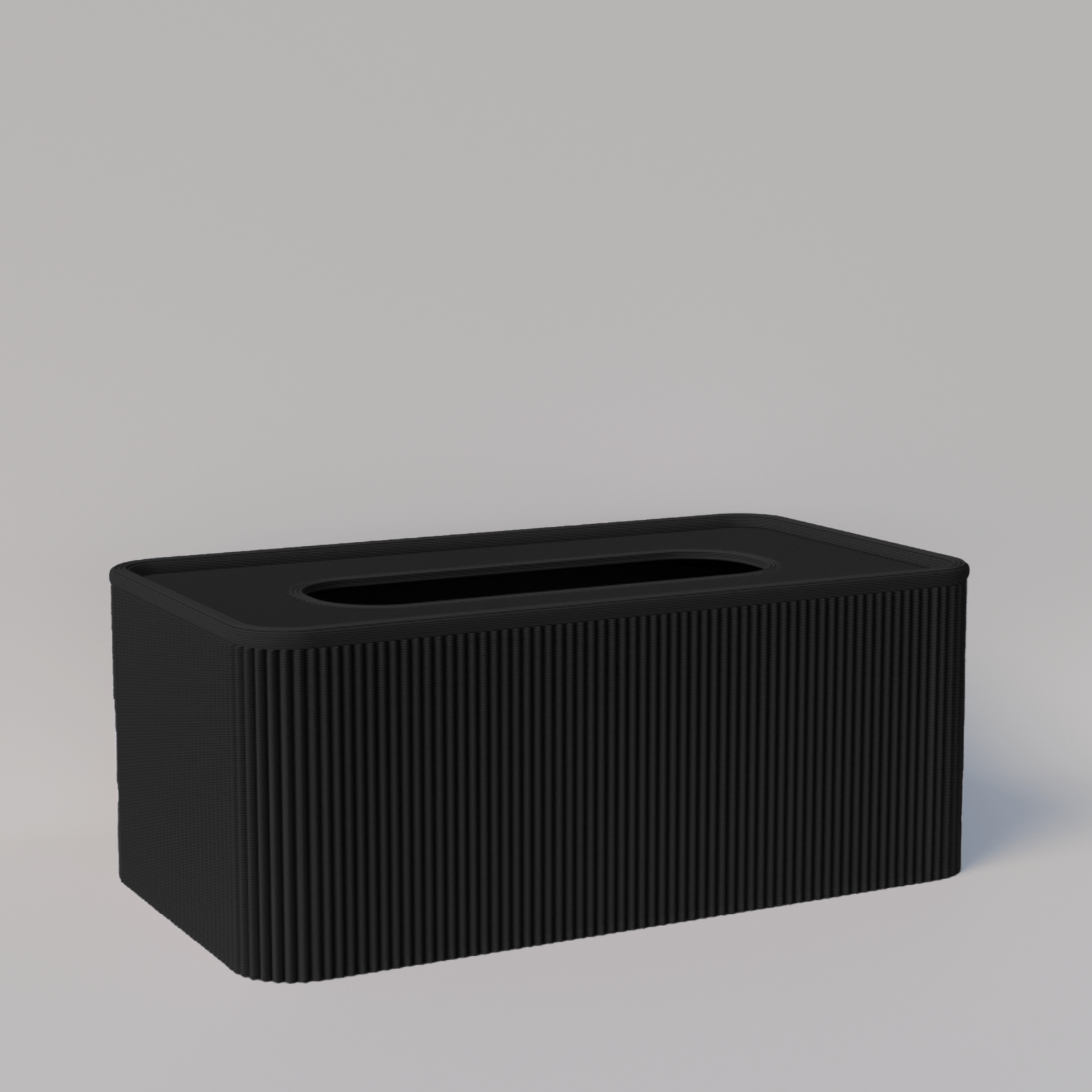 Black Niza Tissue Box - Vessela