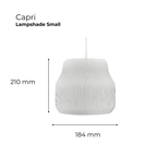 Capri Pendant Lampshade - Vessela