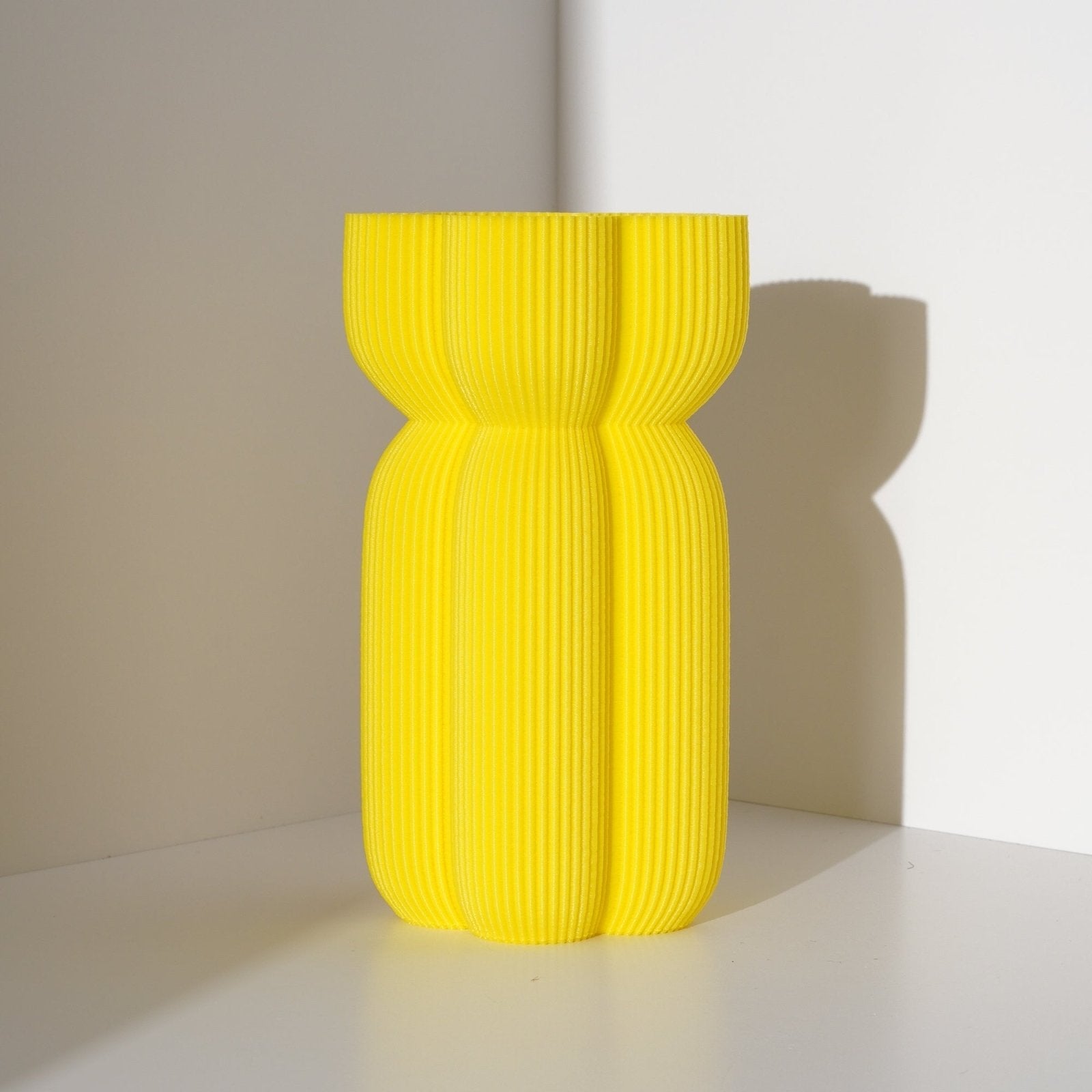 Caribe Vase - Vessela -Medium Yellow