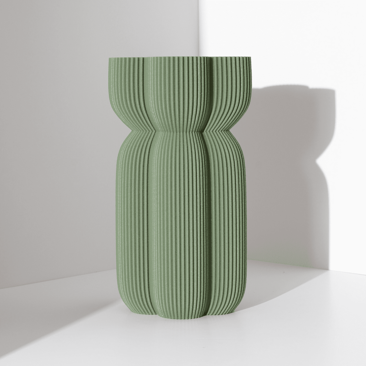 Caribe Vase - Vessela -Medium Olive Green