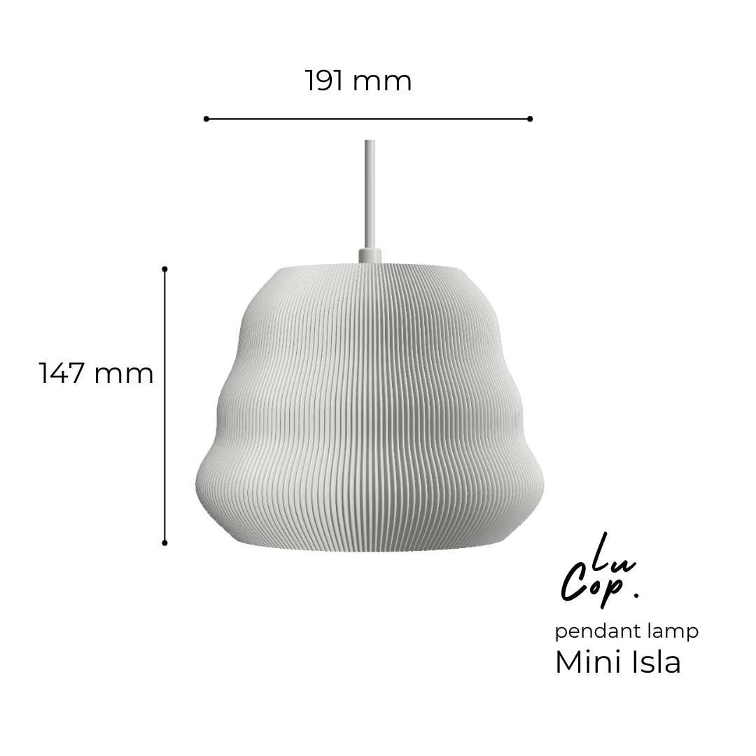 Isla Mini Pendant Lampshade - Vessela