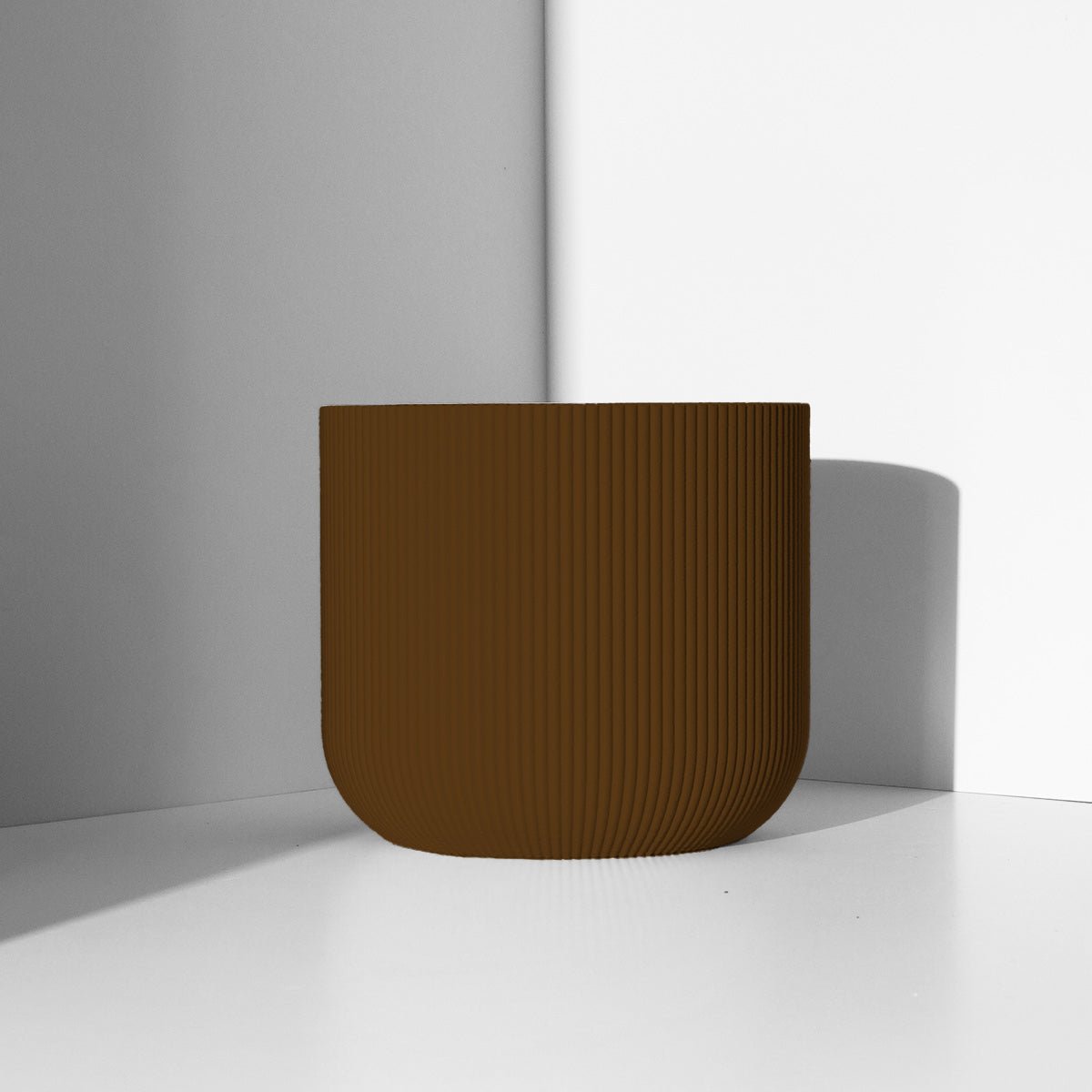 70mm Brown Forma Planter - Vessela