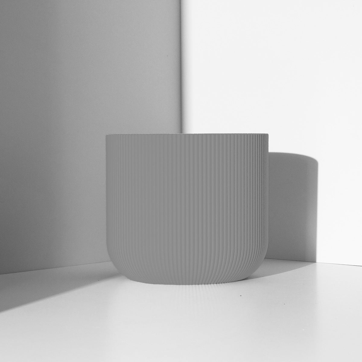 70mm Grey Forma Planter - Vessela