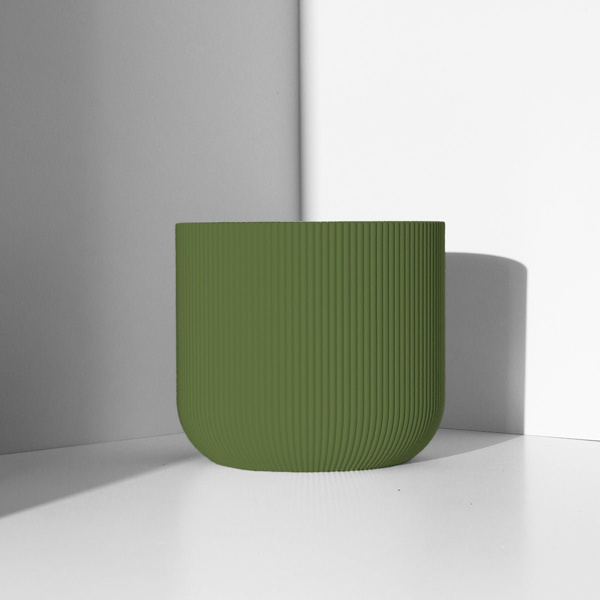 70mm Olive Green Forma Planter - Vessela