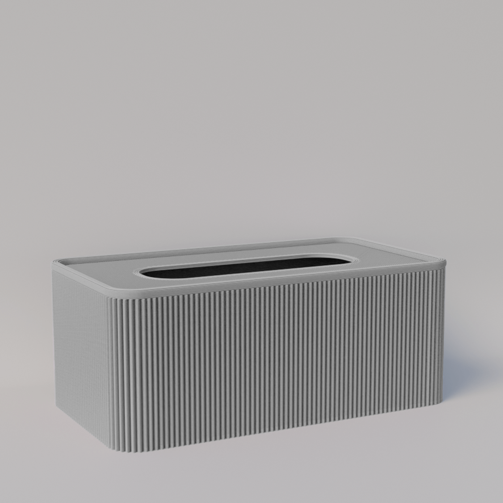 Grey Niza Tissue Box - Vessela