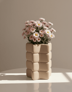 Star vase with a bold star-shaped silhouette and softly rounded edges, 3D printed in Australia - view 5