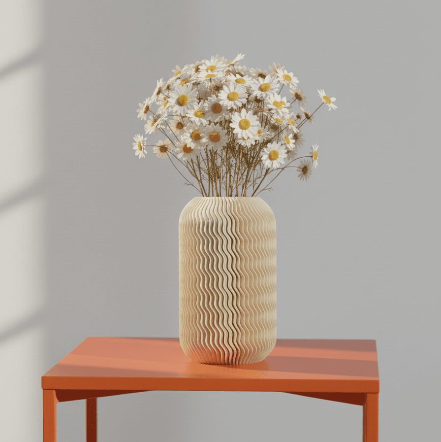 Printed in fine layers, one at a time