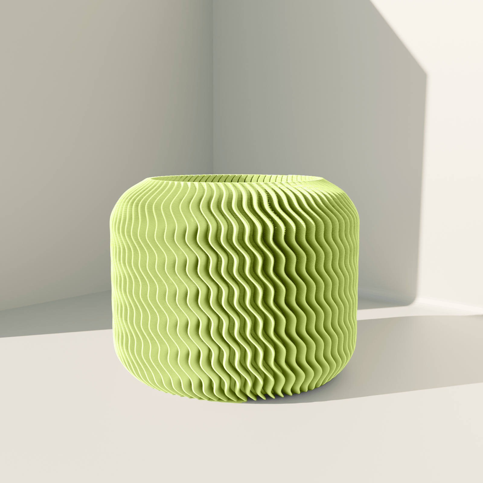 170mm Matcha Green Malibu Planter - Vessela