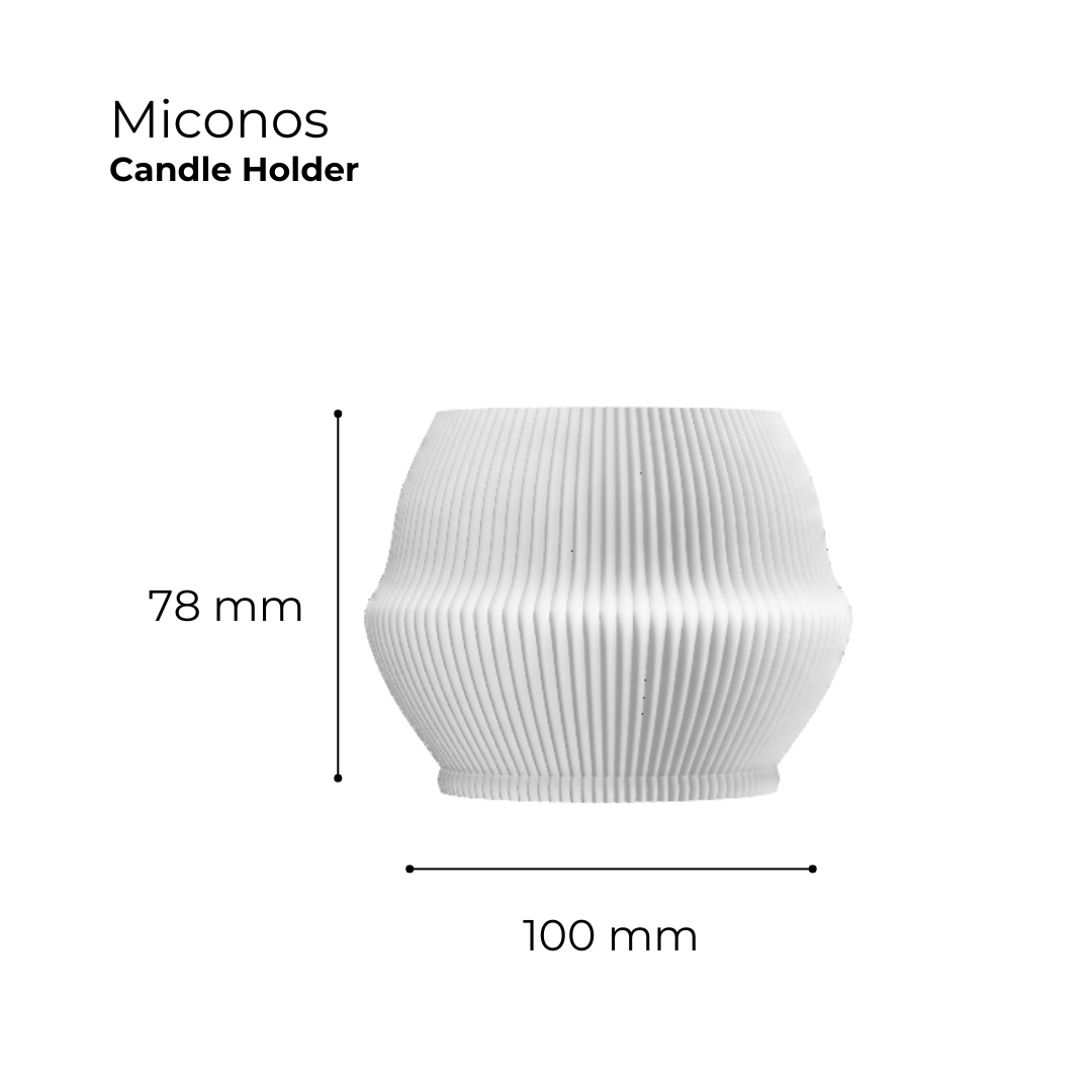 Miconos Candle Holder - Vessela