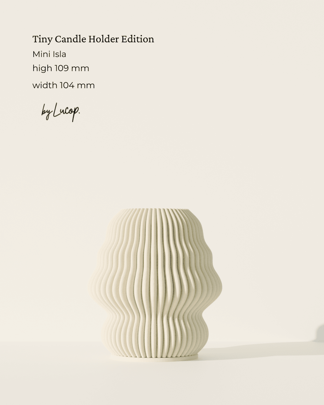 Isla Candle Holder - Vessela