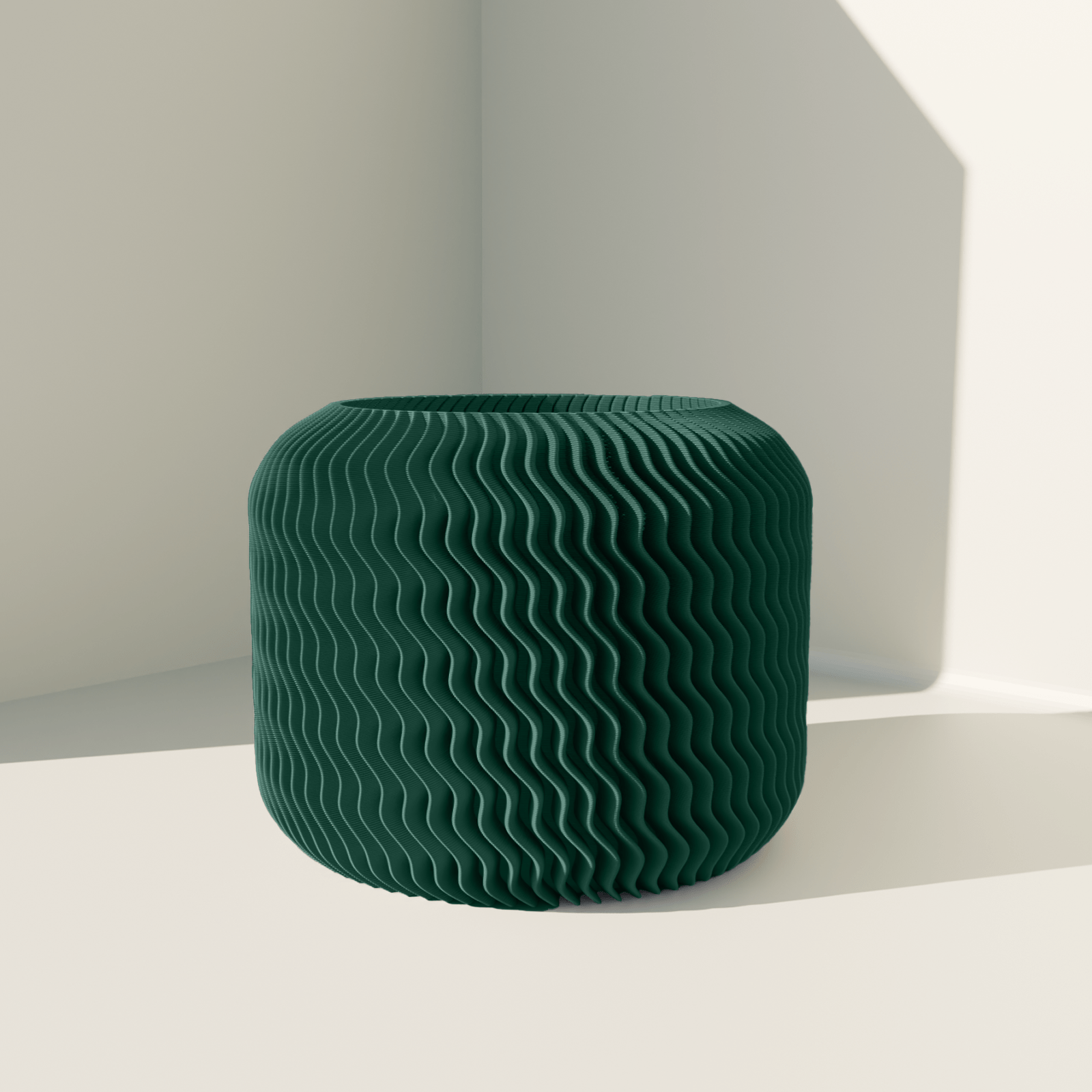 120mm Morandi Green Malibu Planter - Vessela