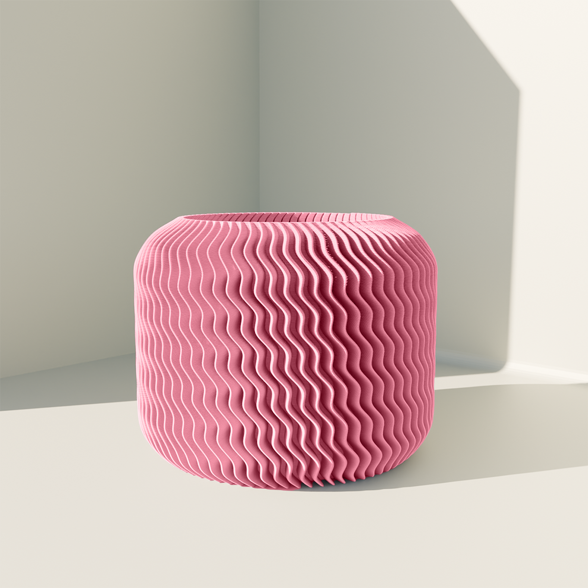 300mm Petal Pink Malibu Planter - Vessela