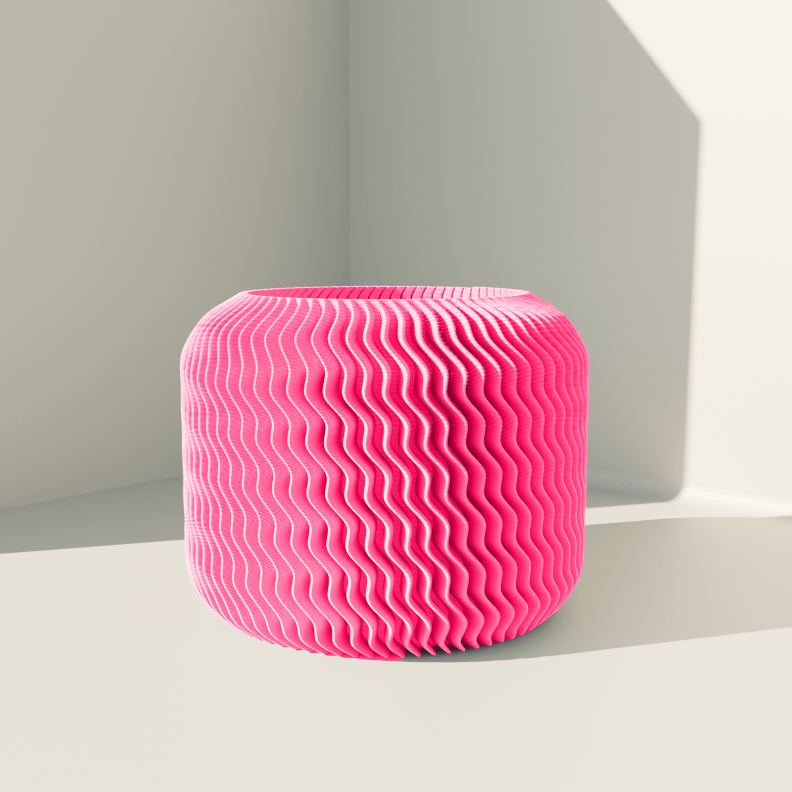 170mm Pink Malibu Planter - Vessela