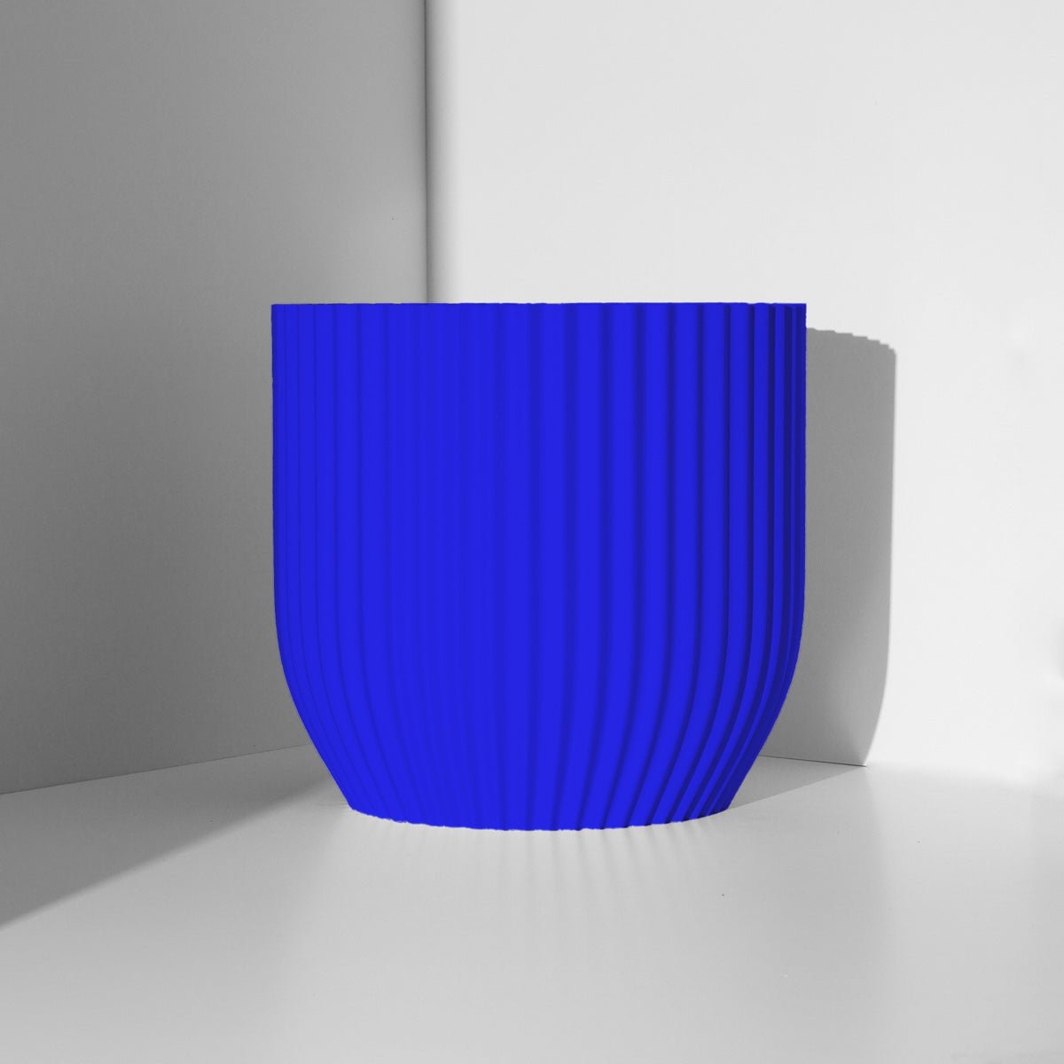 Rilla Planter - Vessela - 220mm wide - Blue Colour