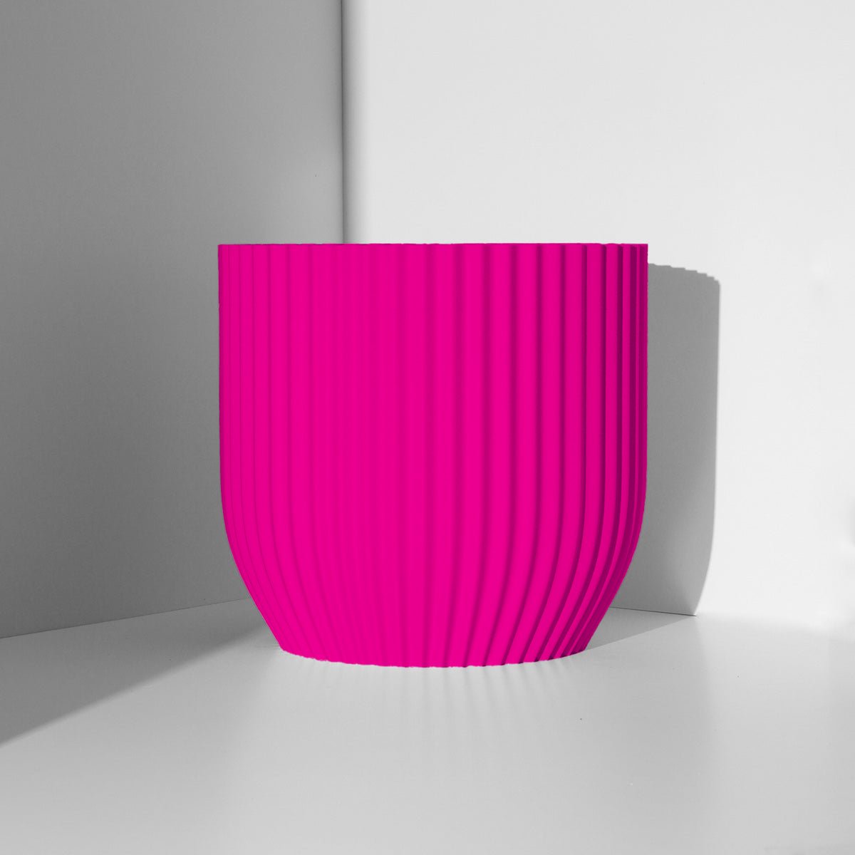 Rilla Planter - Vessela - 120mm wide - Magenta Colour
