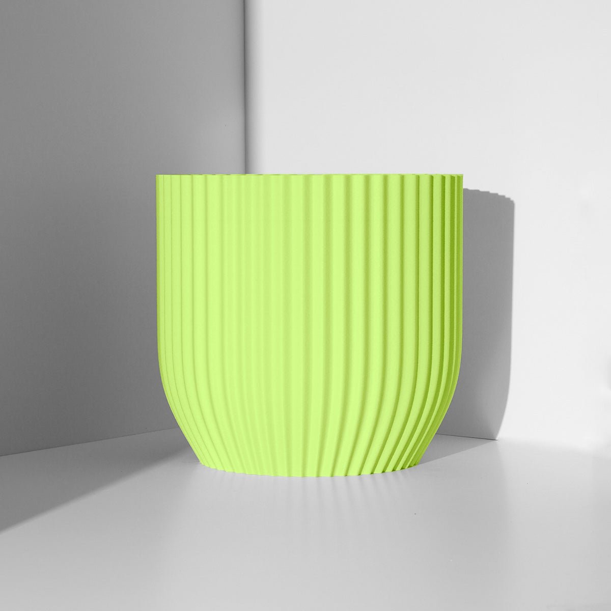 Rilla Planter - Vessela - 270mm wide - Matcha Green Colour