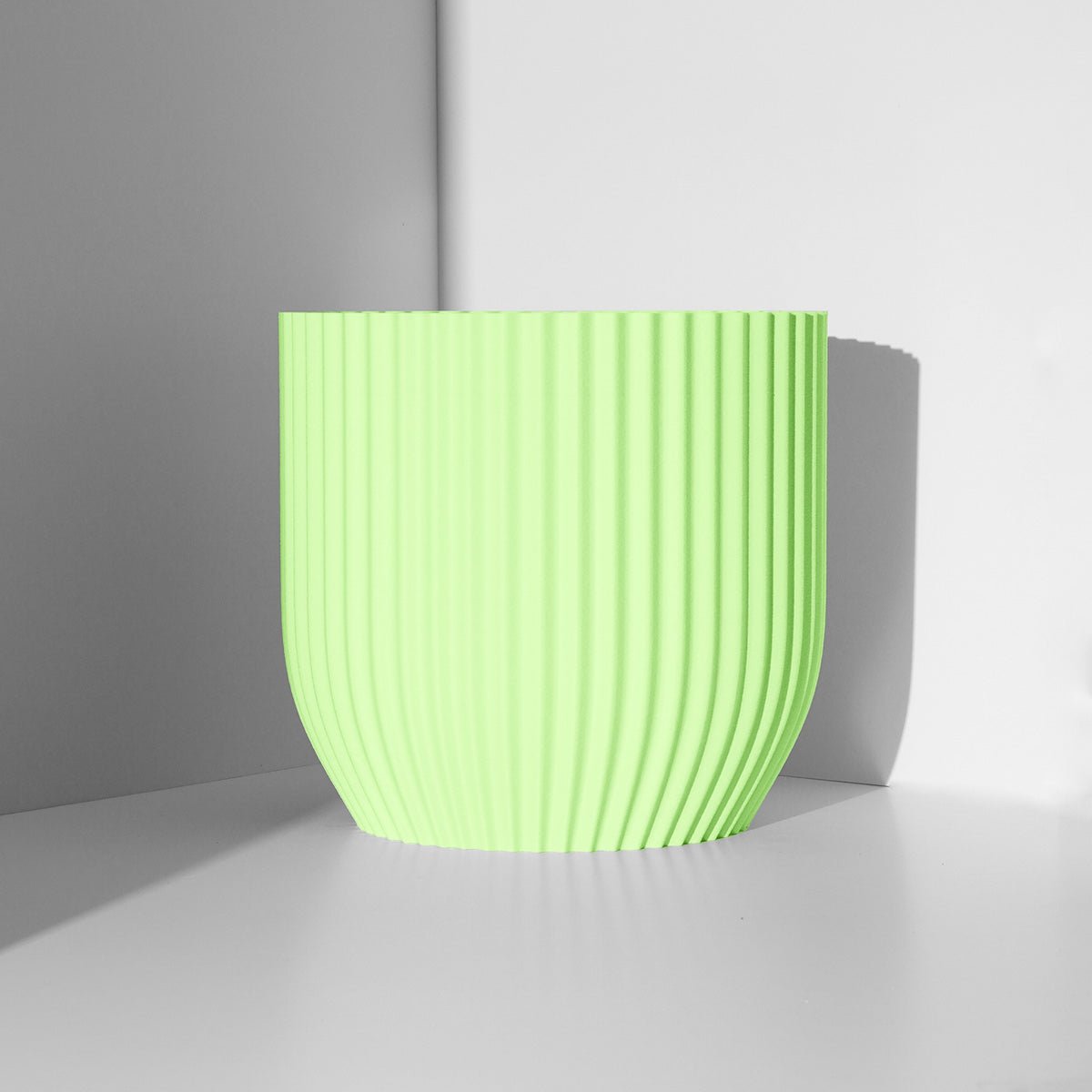 Rilla Planter - Vessela - 70mm wide - Matte Green Colour