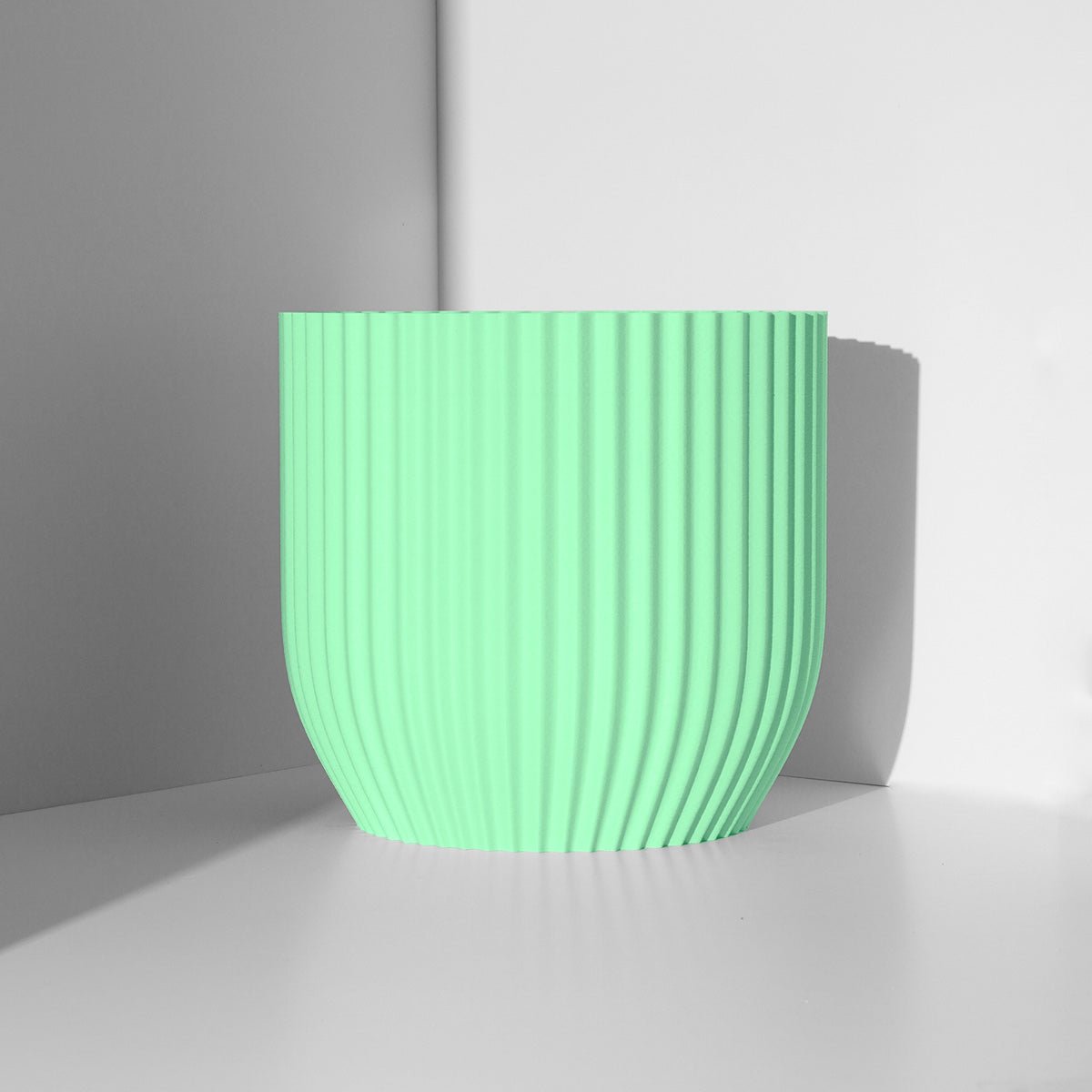 Rilla Planter - Vessela - 220mm wide - Mint Green Colour