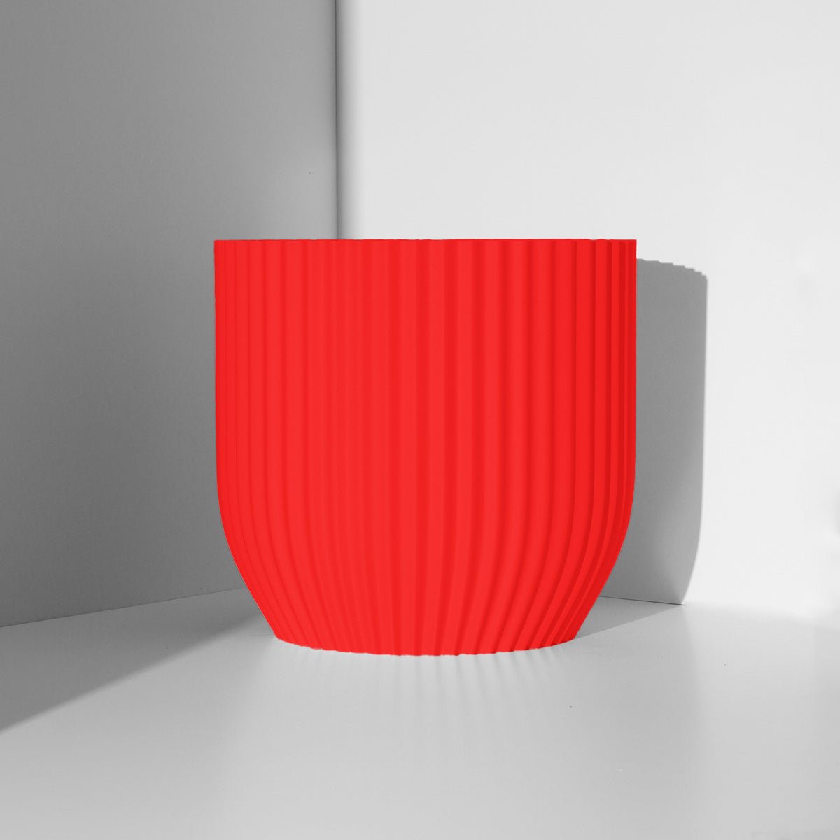 Rilla Planter - Vessela - 320mm wide - Red Colour