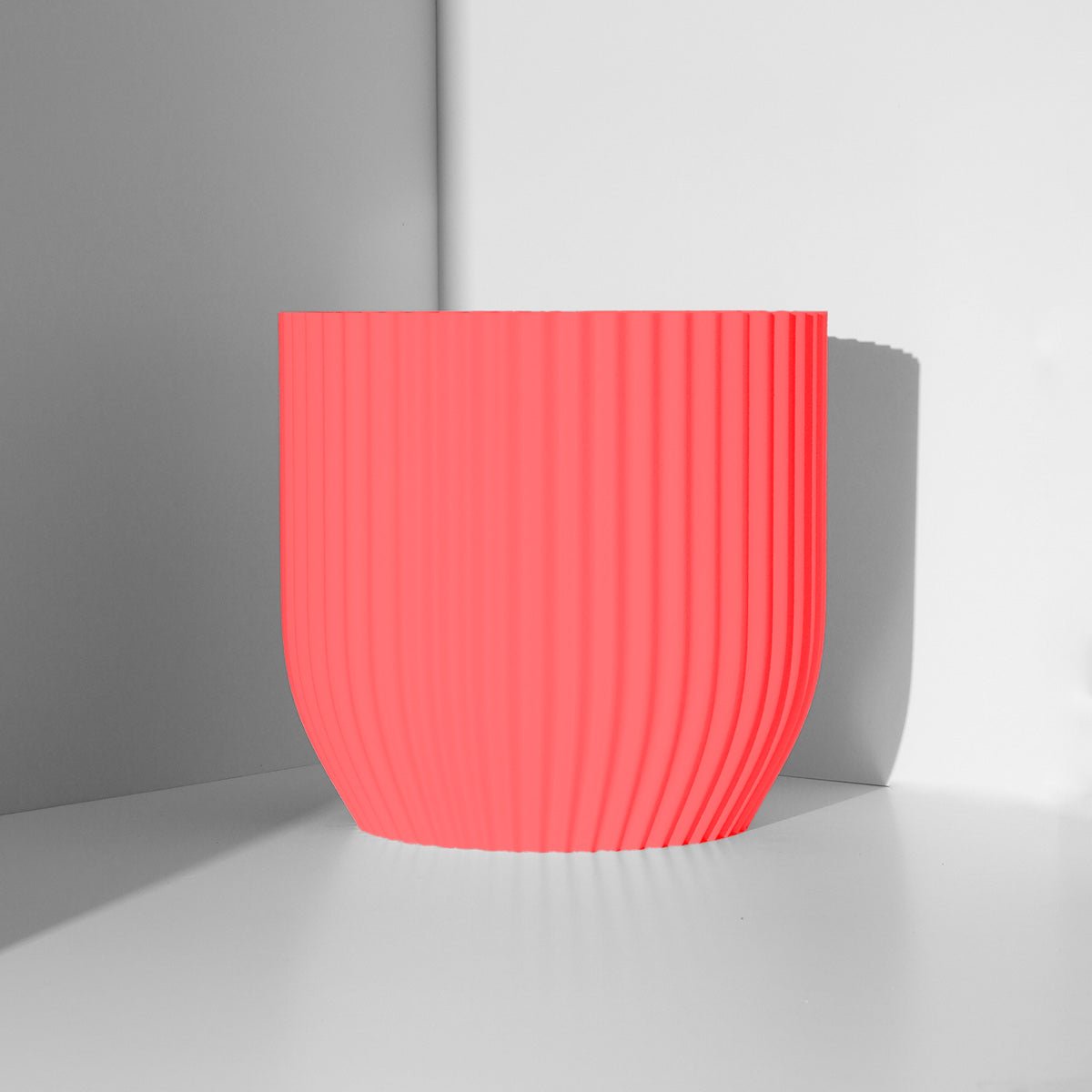 Rilla Planter - Vessela - 170mm wide - Strawberry Red Colour