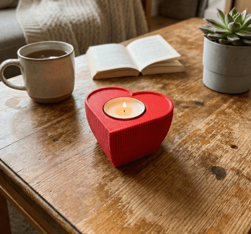 Heart Tealight Candle Holder - Vessela