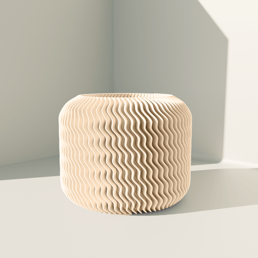 170mm Khaki Malibu Planter - Vessela