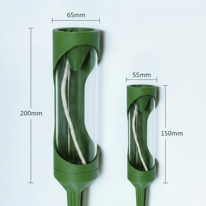 Self Watering Spike - Effortless Deep - Root Hydration - Vessela