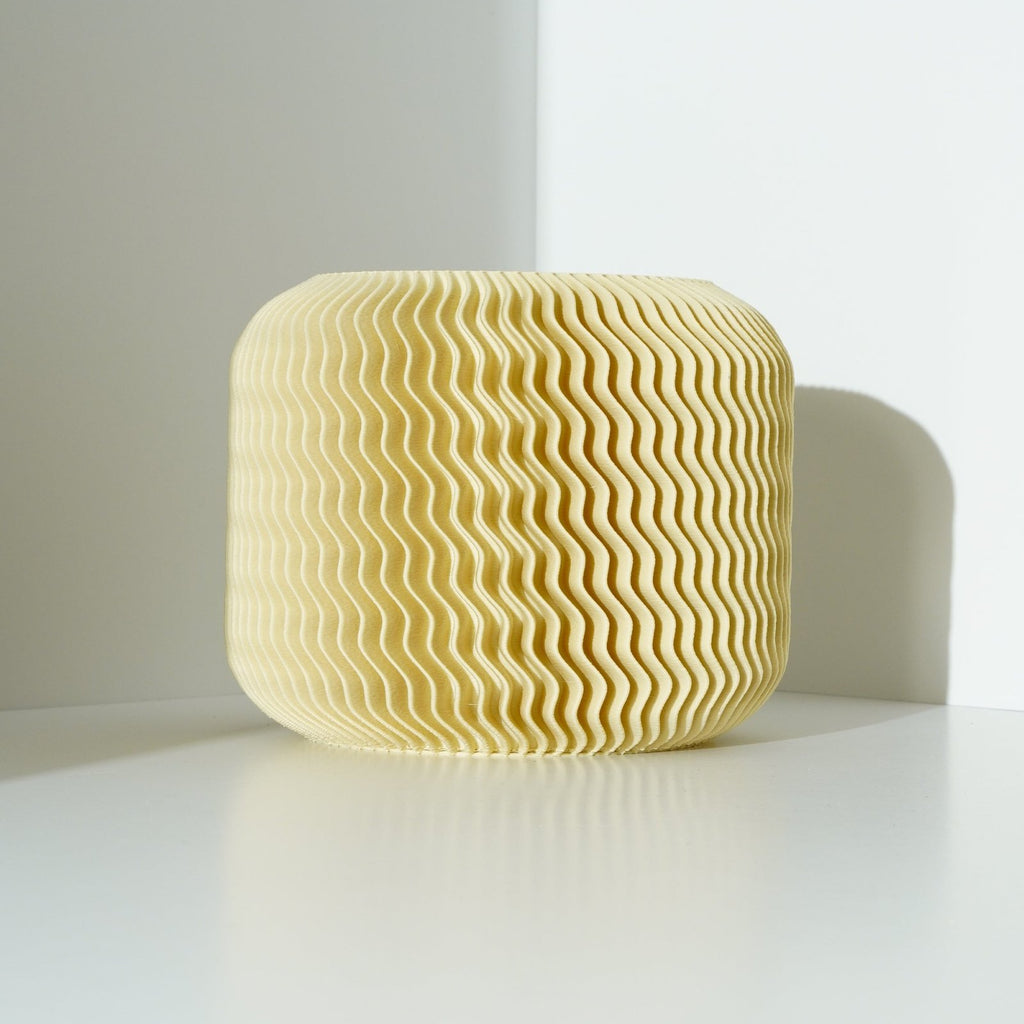 Malibu planter, a 3D printed pot with a fluid silhouette by Lu Cop, made in Australia – view 139
