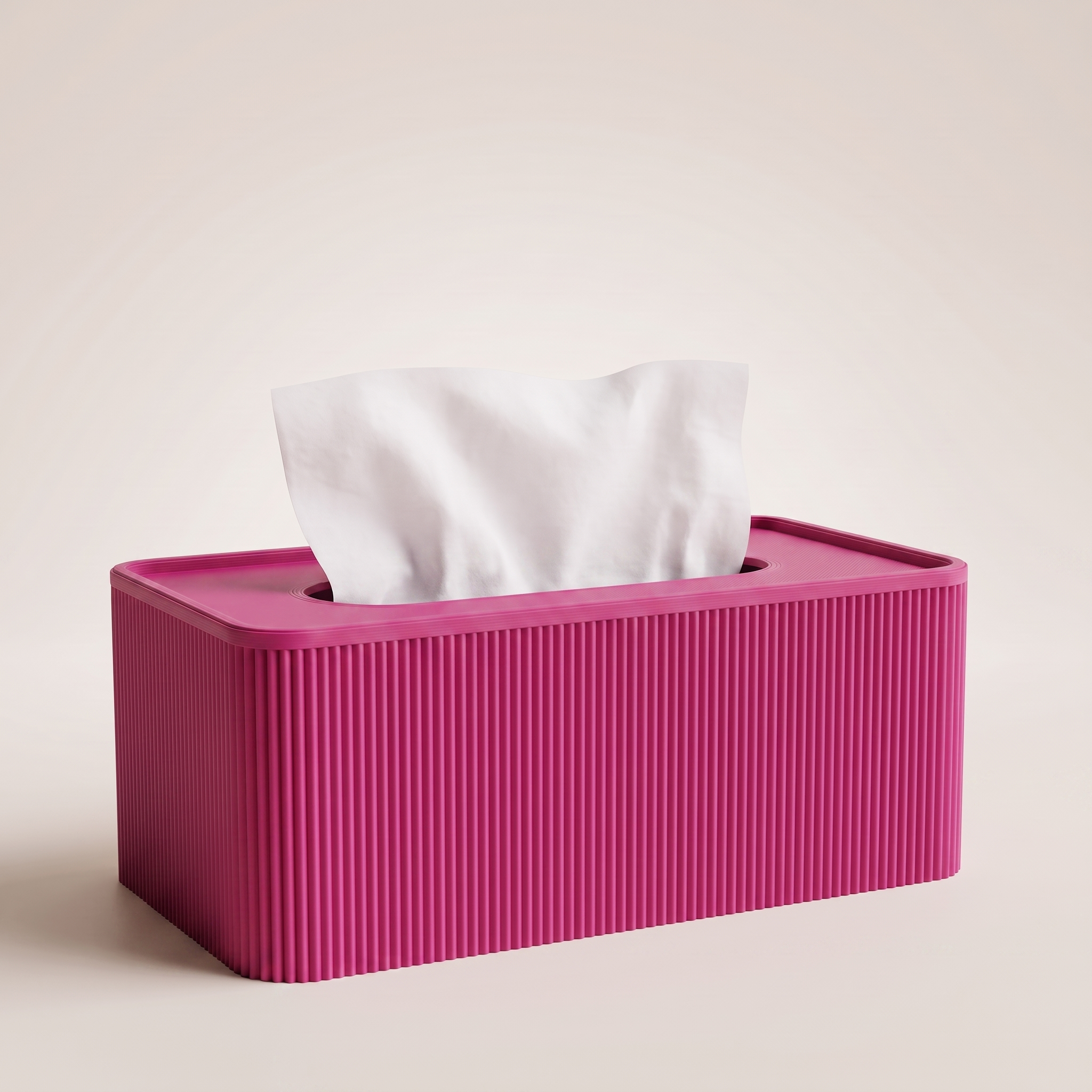 Niza Tissue Box — Magenta