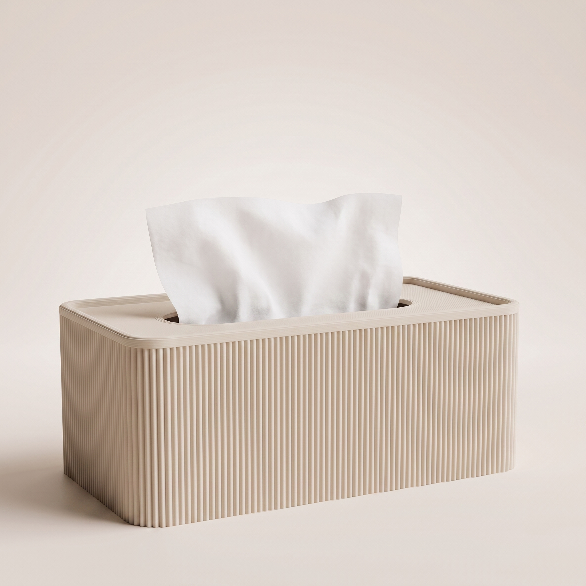 Niza Tissue Box — Khaki