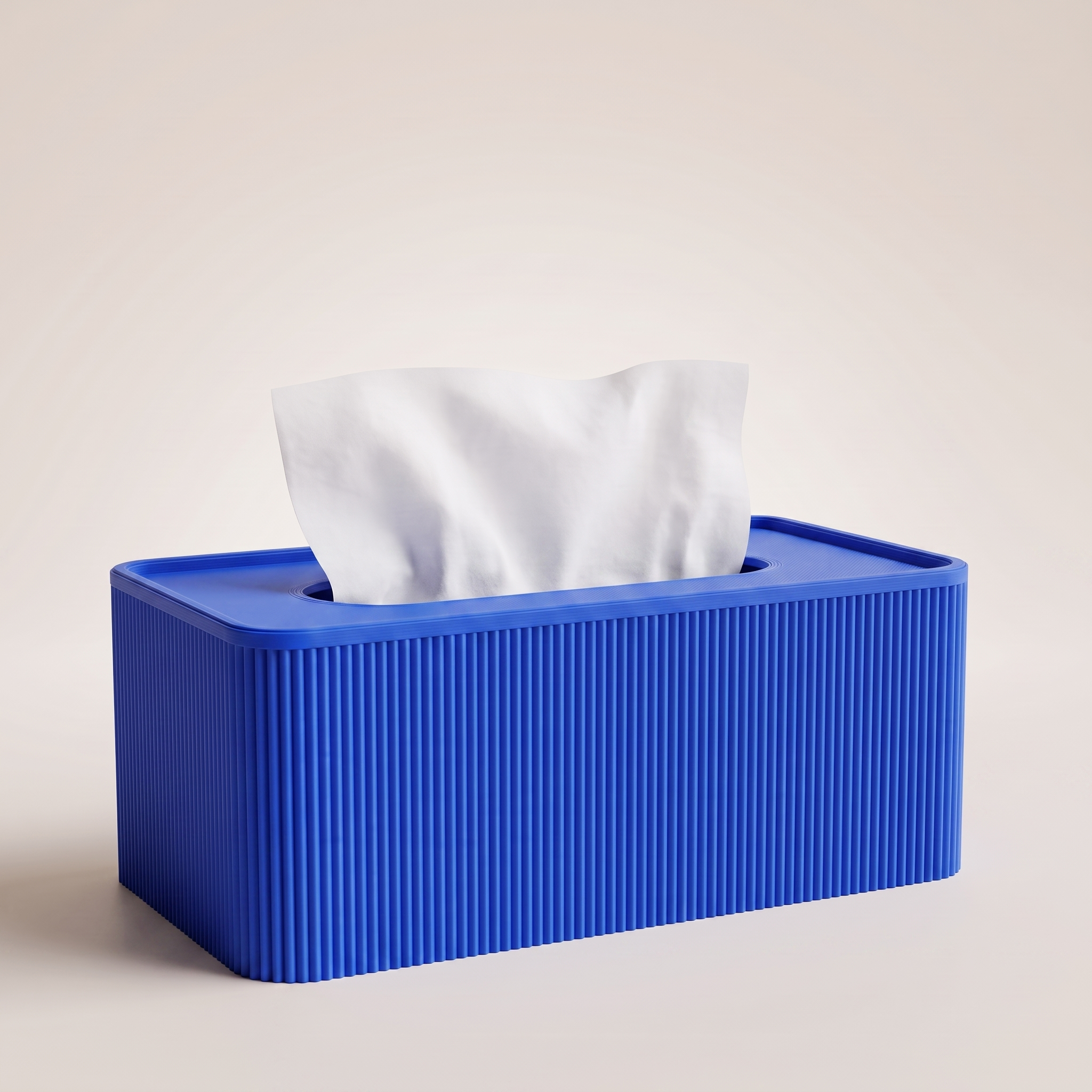 Niza Tissue Box — Blue