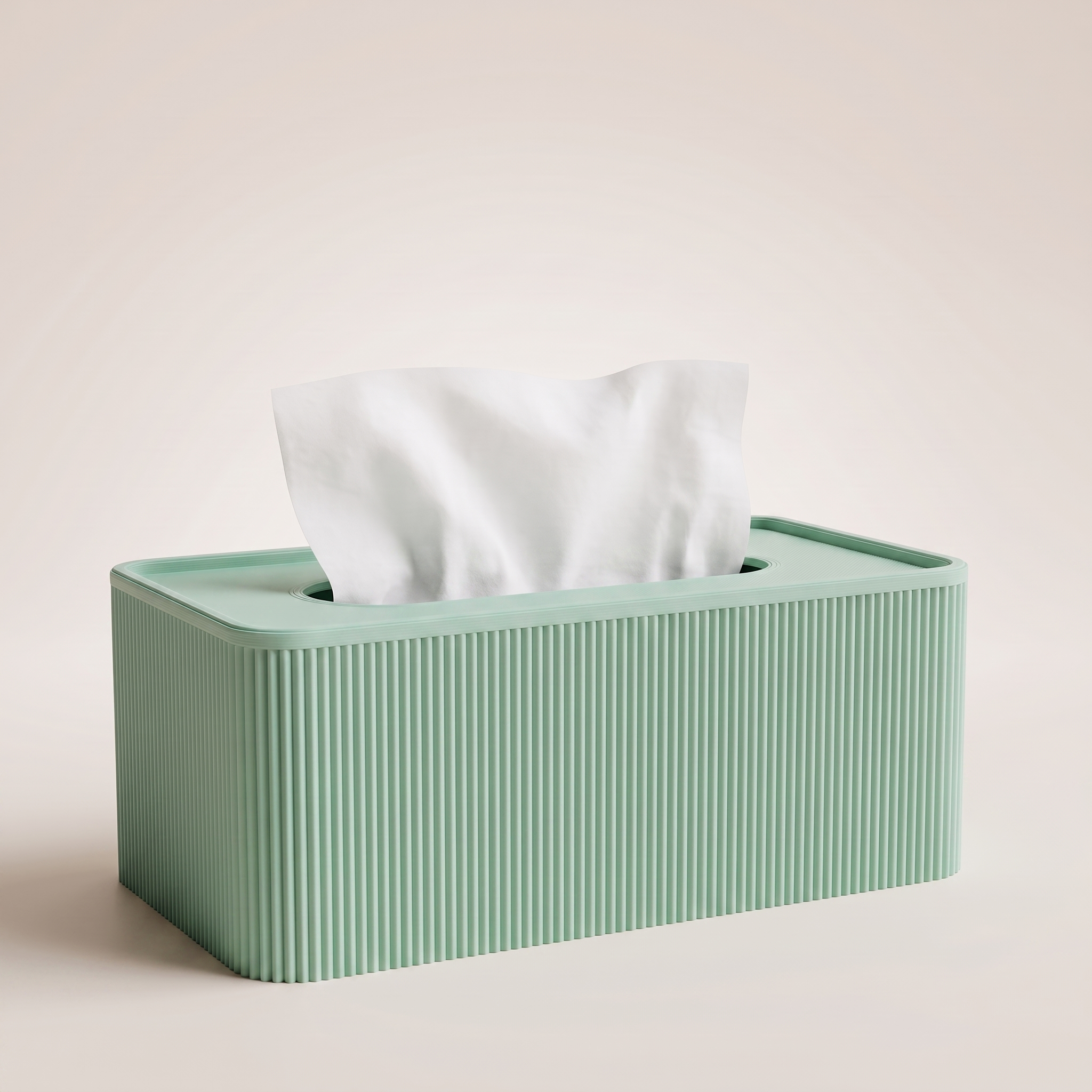 Niza Tissue Box — Mint Green