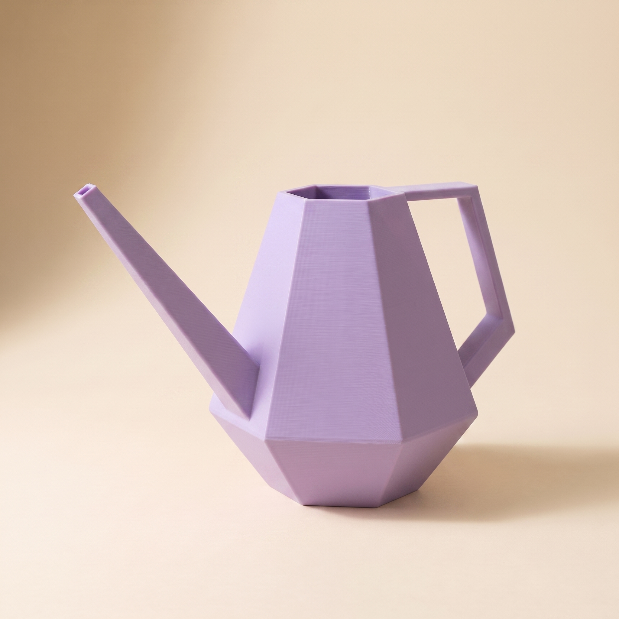 Facet Watering Can - Lilac