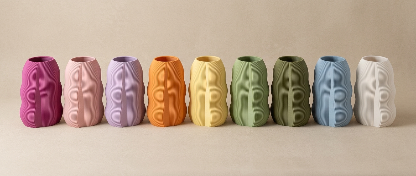 Marea Vase colour range