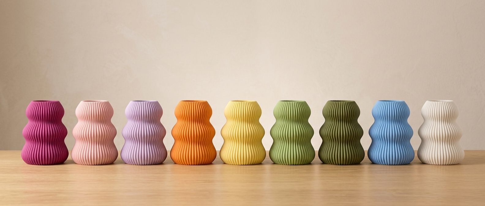 Fir Vase colour range