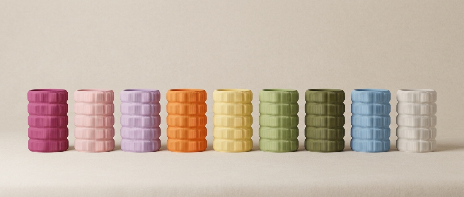 Klava Vase colour range