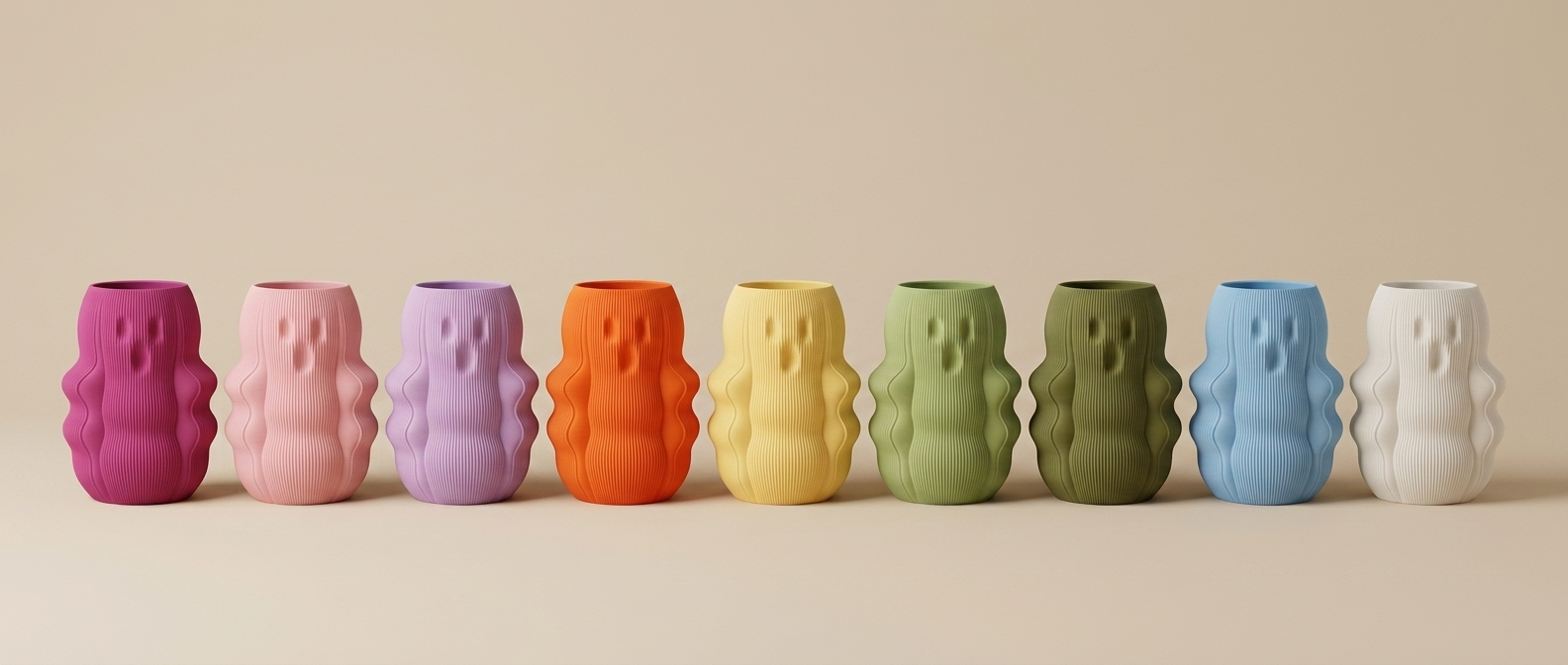 Boo Vase colour range