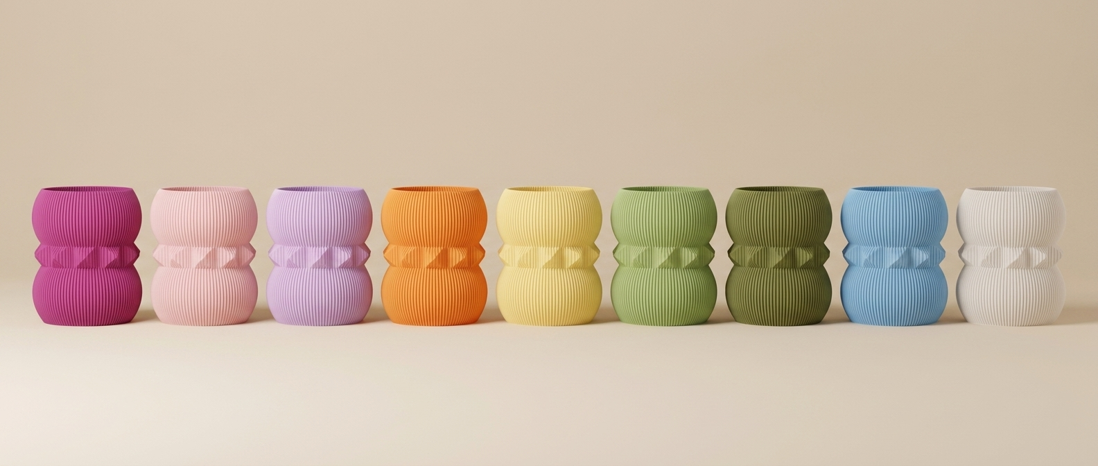 Henrieta Vase colour range