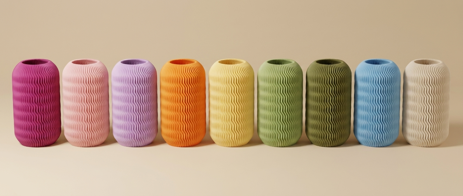 Malibu Vase colour range