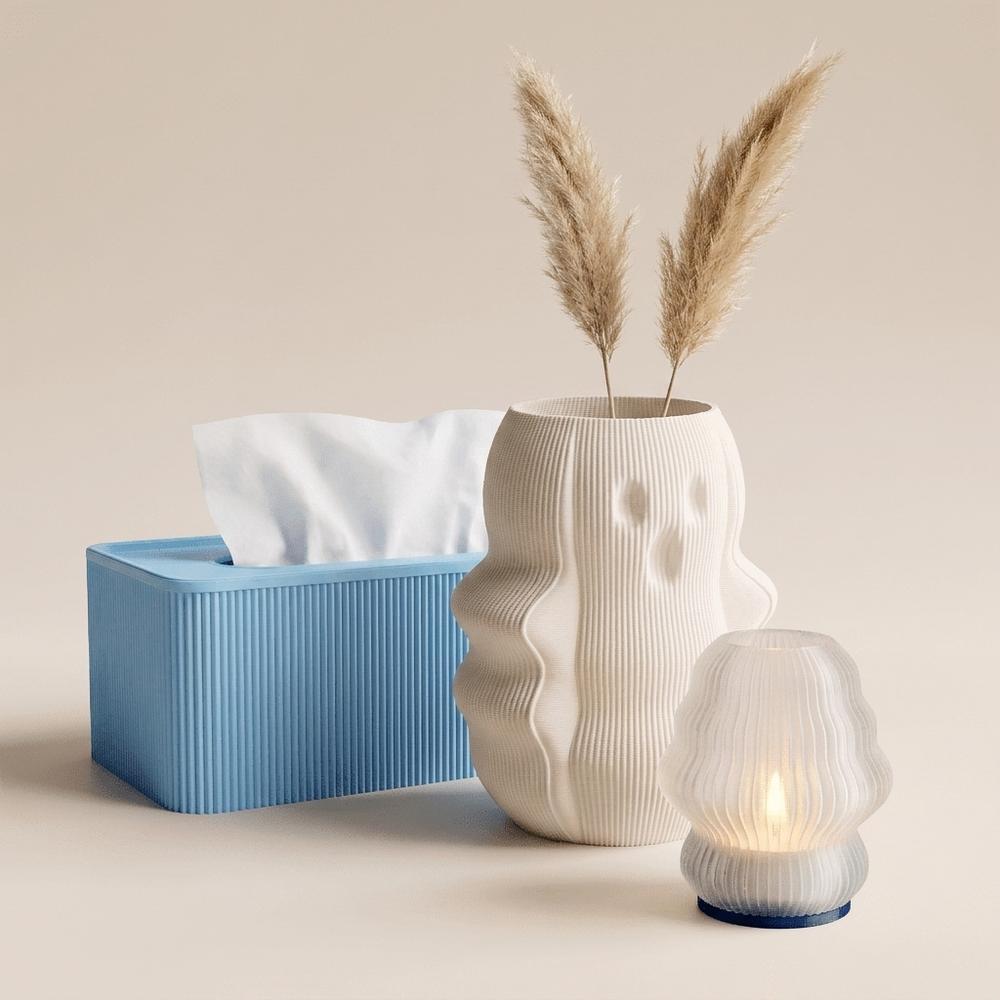 Printed in fine layers, one at a time