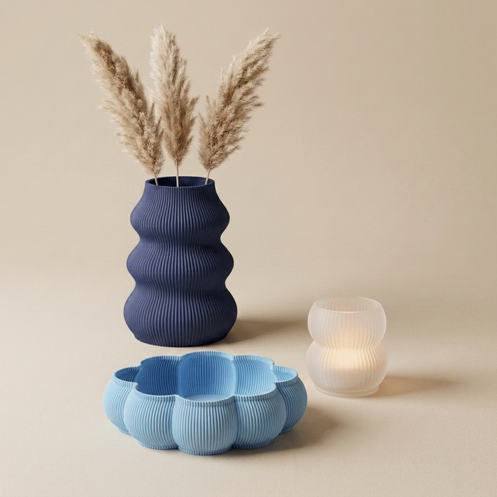 The Coffee-Table Edit — Vase, Candle Holder & Tray Set