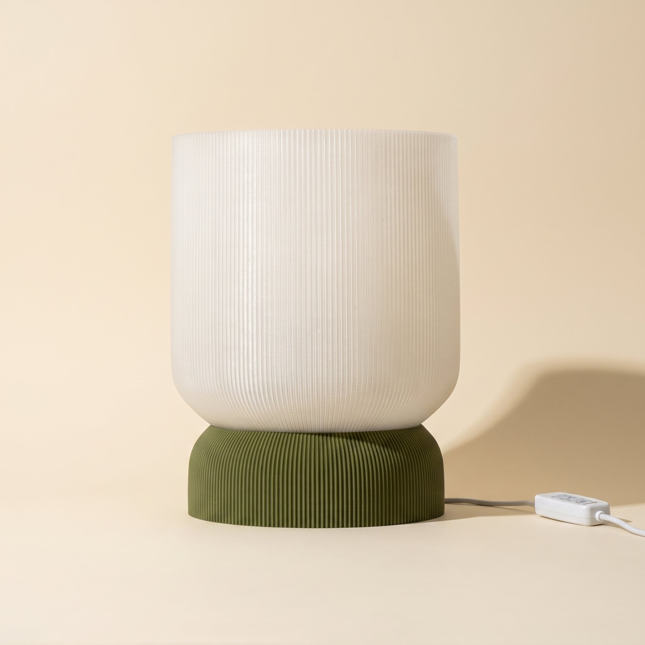 Lisboa Table Lamp Olive Green base