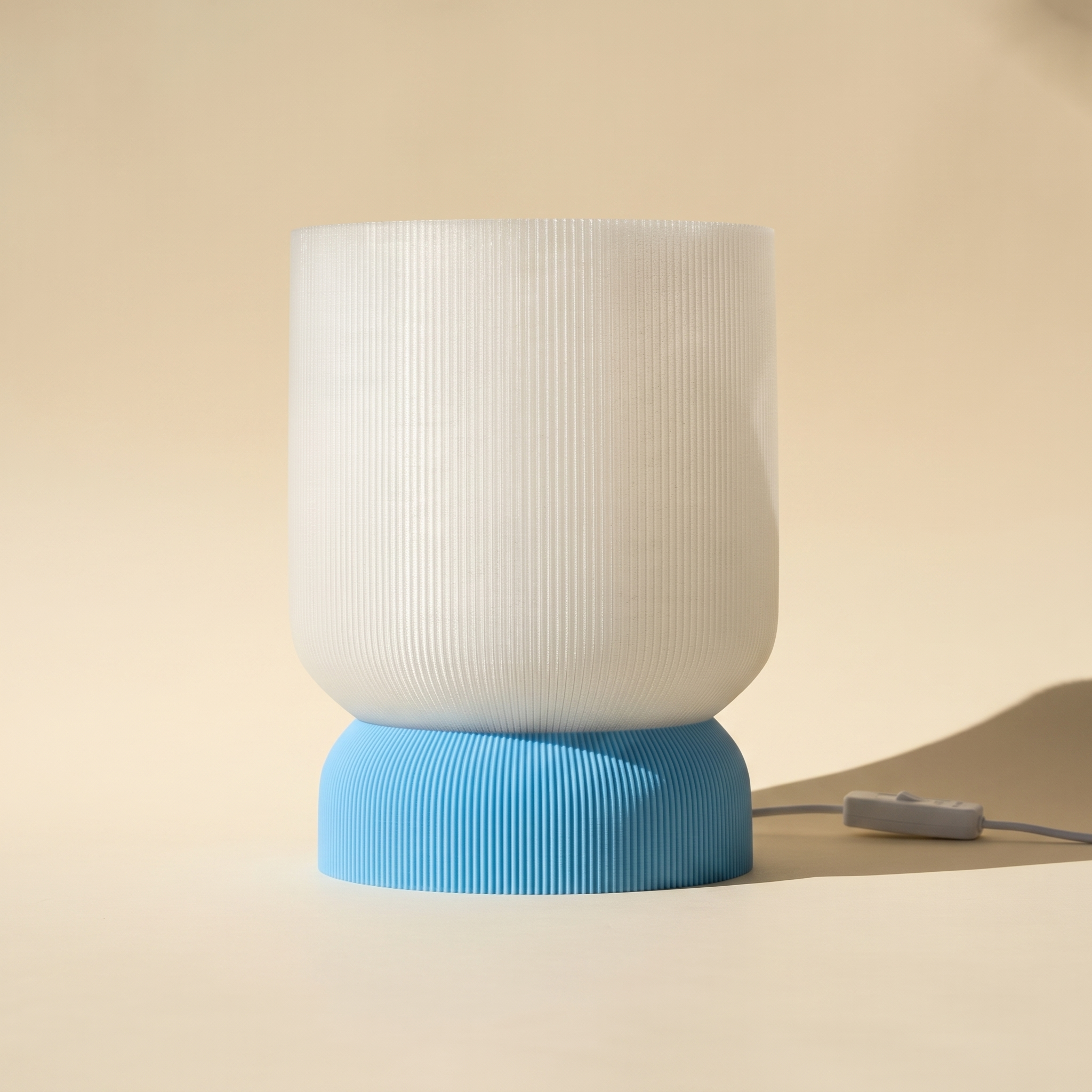Lisboa Table Lamp Light Blue base