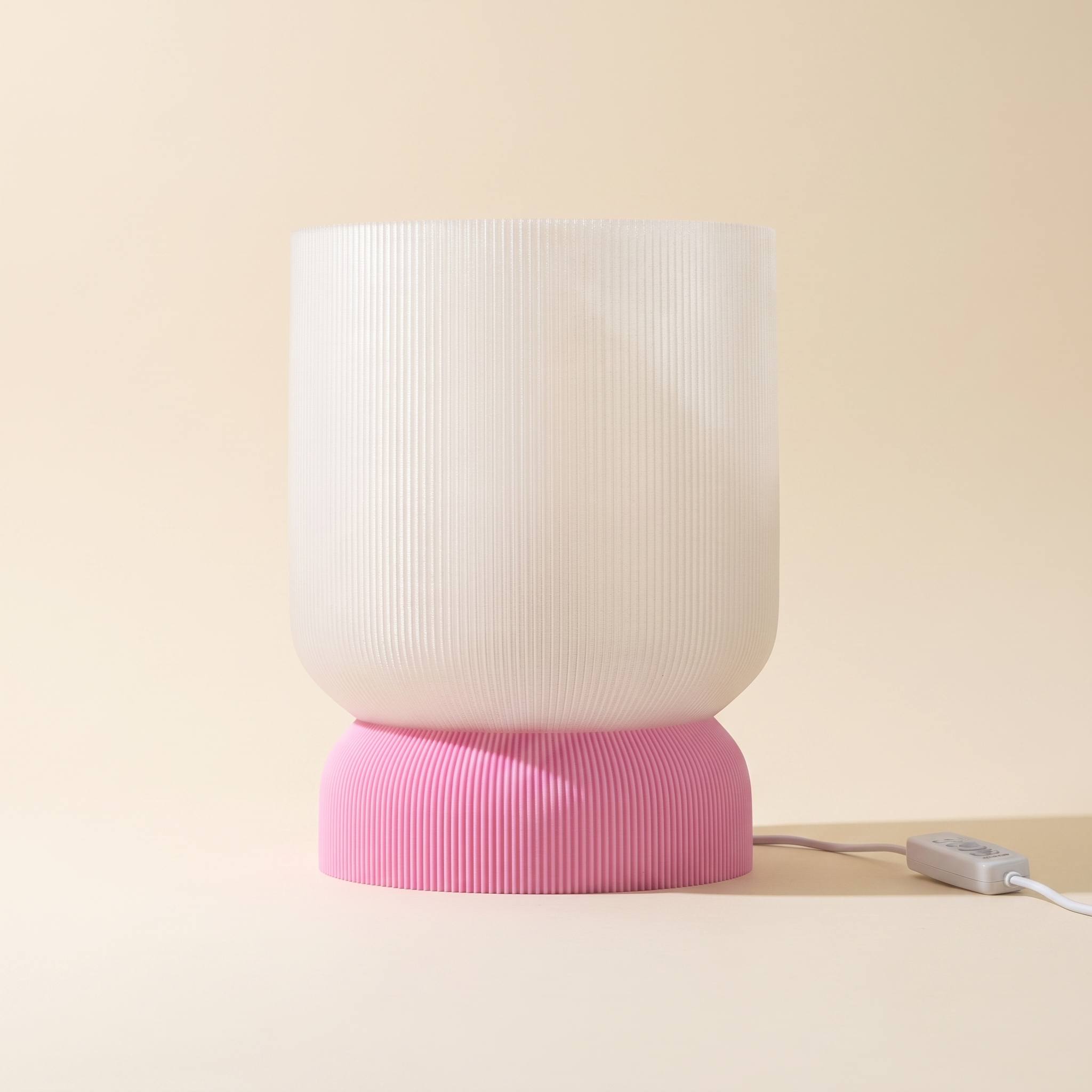 Lisboa Table Lamp Petal Pink base
