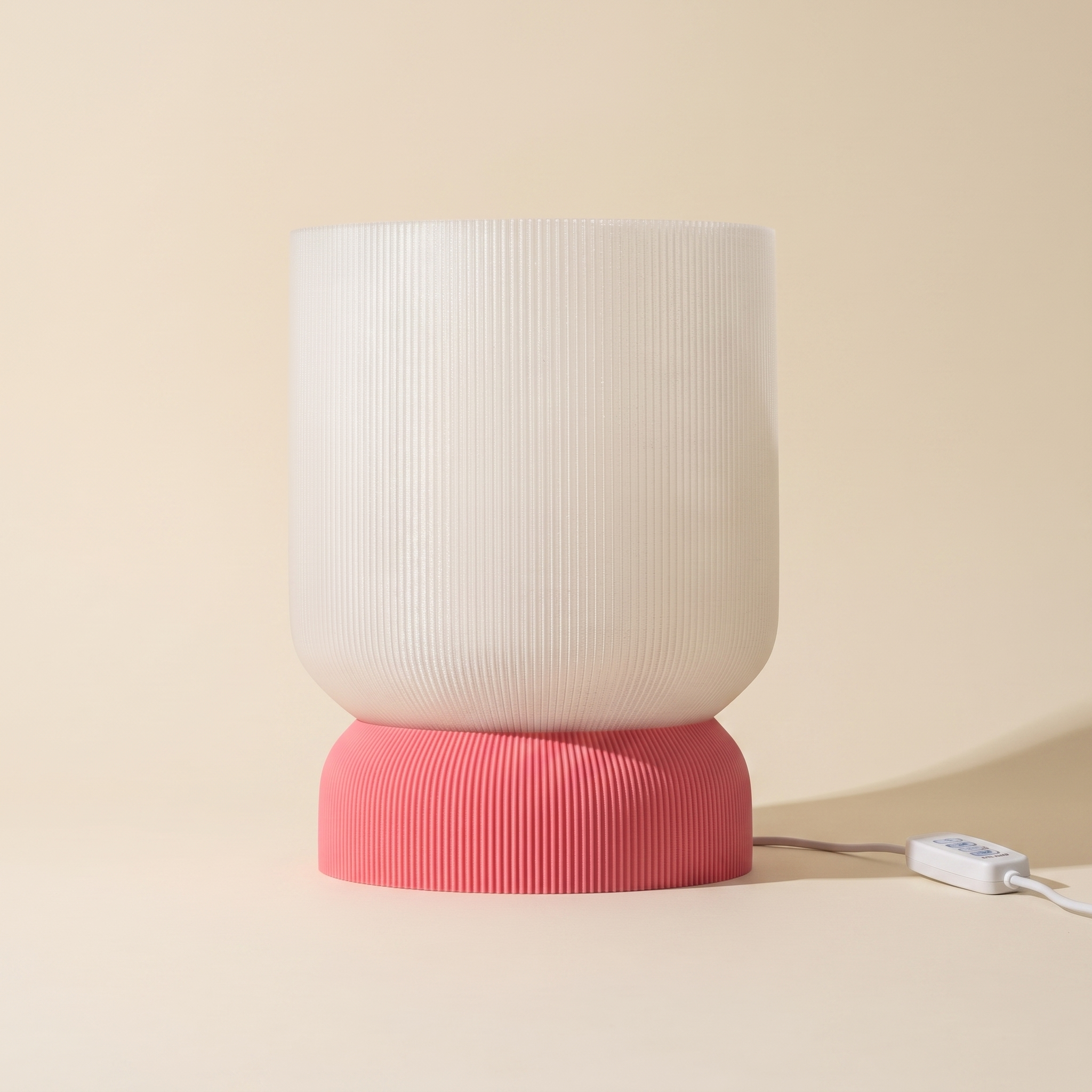 Lisboa Table Lamp Pink base